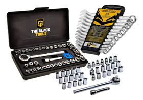 2X Kit Jogo De Ferramentas 40 Peças Com Soquetes E Kit Chave