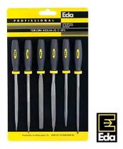 2X Kit Jogo Profissional Lima Agulha Com 6 Peças Eda 7Gm
