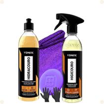 2X Kit Limpeza Automotiva Bancos Couro Vonixx 500Ml Hidrata 2X Kit Limpeza Automotiva Bancos Couro Vonixx 500Ml Hidrata