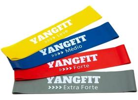 2X Kit Mini Bands Faixas Elásticas Circulares 4 Intensidades 2X Kit Mini Bands Faixas Elásticas Circulares 4 Intensidades