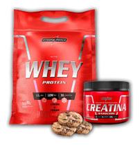 2X Kit Nutri Whey 900G + Creatina 150G Pura - Integralmedica 2X Kit Nutri Whey 900G + Creatina 150G Pura - Integralmedica