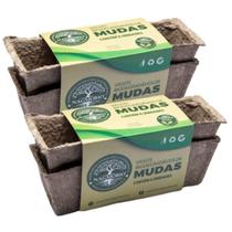 2X Kit P/ Mudas 6 Células Biodegradável Sustentável NAGMOBIO