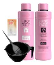 2X Kit Paiolla Escova Progressiva Bambu Sem Formol 2X1000 M