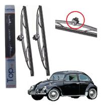 2X Kit Palhetas Limpador Para-Brisa Fusca 53 A 75 Fixa Paraf