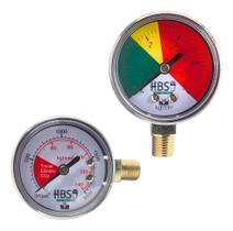 2X Kit Par De Manômetros Relogio Regulador Co2 Chopp