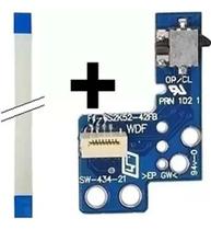 2X Kit Placa Reset Cabo Flat Ps2 Slim 9000X Botão Liga Desli