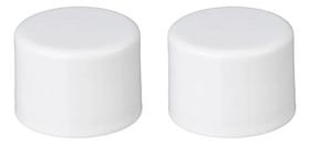 2X Kit Ponteira Para Varão Cortina 28Mm Alumínio Várias Core