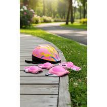 2x Kit Proteção Infantil Rosa 7 Peças: Segurança Total!