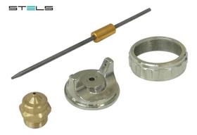 2X Kit Reparo - Bico, Agulha, Capa Para Pistola De Pintura 1