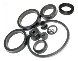 2X Kit Reparo Macaco Hidráulico Jacaré Ribeiro 2 Toneladas