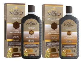 2X Kit Shampoo E Cond Efeito Antigrisalho Tio Nacho 415Ml