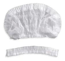 2X Kit Touca Descartável Aradesc Sanfonada Touca Para Cabelo