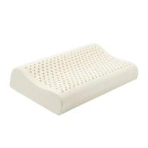 2x Kit Travesseiro de Látex Natural Ortopédico Perfil Medio Modelo Liso com Furos para Maxima Ventilação Frescor e Capa Removível 2x Kit Travesseiro de Látex Natural Ortopédico Perfil Medio Modelo Liso com Furos para Maxima Ventilação Frescor e Capa Removível