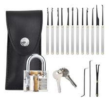 2X Kit Treinamento Micha Abertura Cadeado Transparente Chave 2X Kit Treinamento Micha Abertura Cadeado Transparente Chave