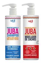 2X Kit Widi Care Juba Shampoo E Creme Encaracolando 500Ml