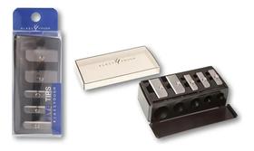 2X Klass Vough Apontador De Lápis Com 5 Furos Five Tips Jb-0 2X Klass Vough Apontador De Lápis Com 5 Furos Five Tips Jb-0