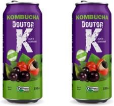 2x Kombucha Guaraná e Açaí 350ml Doutor K 2x Kombucha Guaraná e Açaí 350ml Doutor K