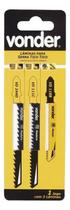 2X Lâmina Para Serra Tico Tico Com 3 Peças 4633100003 Vonder