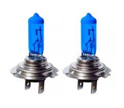 2X Lâmpada Automotiva H7 12v 55w PX26D 8500k Super Branca