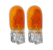 2X Lâmpada Filamento Esmagada T10 12V 3W W2.1X9.5D Laranja