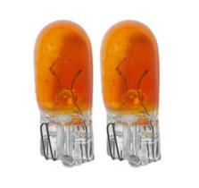 2X Lâmpada Filamento Esmagada T10 12V 3W W2.1X9.5D Laranja