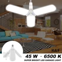 2X Lâmpada Led De Pétalas Luminária De Teto Dobrável 27w Para Quarto Sala De Estar Casa 110v e 220v 2X Lâmpada Led De Pétalas Luminária De Teto Dobrável 27w Para Quarto Sala De Estar Casa 110v e 220v