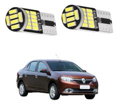 2x Lâmpada Led Lanterna, Luz De Placa, Interna Logan