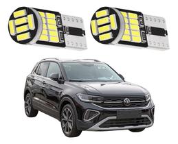 2x Lâmpada Led Lanterna, Luz De Placa, Interna Vw T Cross