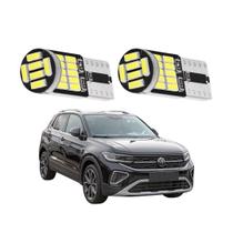 2x Lâmpada Led Lanterna, Luz De Placa, Interna Vw T Cross