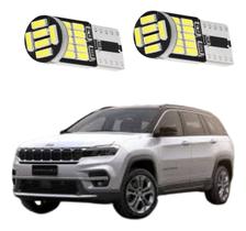 2x Lâmpada Led T10 Lanterna, Luz De Placa, Interna Commander