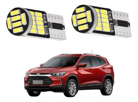 2x Lâmpada Led T10 Lanterna, Luz De Placa, Interna Tracker