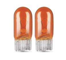 2X Lampada Pisca Lateral Vidro 12vW5W W2.1X9.5D T10 Laranja