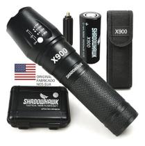 2X Lanterna Tatica Led Recarregável Shadowhawk