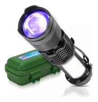 2X Lanterna Ultra Violeta Luz Negra Dinheiro Falso Urina Unh