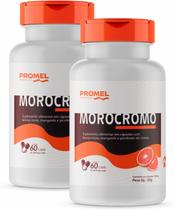 2x Laranja Moro, Manganês e Picolinato de Cromo 60 Caps de 600mg Promel