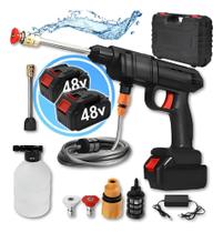 2X Lavadora Alta Pressão Profissional 2 Baterias Portátil