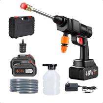 2X Lavadora Jato Alta Pressão Portátil Recarregável 2 Bateri