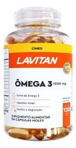 2X Lavitan Óleo De Peixe Ômega 3 1000Mg 120 Cápsulas Cimed