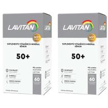 2x lavitan vitalidade suplemento vitaminico mineral Ferro Selênio Zinco 60caps cimed