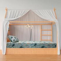 2X Lençol Mini Cama Montessoriana Com Elástico Infantil 70 X