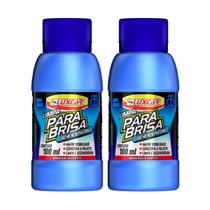 2x Limpa Para-brisa Luxcar 100ml Limpeza e Desengordurante 2x Limpa Para-brisa Luxcar 100ml Limpeza e Desengordurante