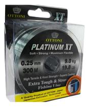 2X Linha Mono. Platinum Xt 0,35Mm 270M 15.6Kg Super Resisten 2X Linha Mono. Platinum Xt 0,35Mm 270M 15.6Kg Super Resisten