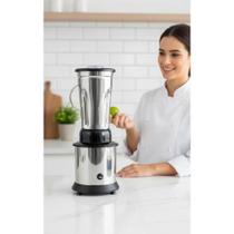 2x Liquidificador Industrial Aço Inox 2L 360W Potente