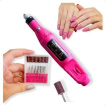 2X Lixadeira De Unha Elétrica Varietá Shop Gel Portátil Prof