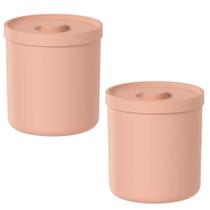 2x Lixeira de Cozinha 6 Litros OU Bold Laranja 2x Lixeira de Cozinha 6 Litros OU Bold Laranja