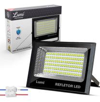 2X Luminária Holofote Refletor Slim Super Led 300W Lumi Cor 2X Luminária Holofote Refletor Slim Super Led 300W Lumi Cor