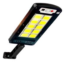 2X Luminária Solar Luz Led Sensor Presença Poste Parede Fo 2X Luminária Solar Luz Led Sensor Presença Poste Parede Fo