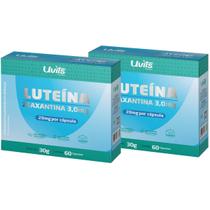 2x Luteína 20mg & Zeaxantina 3,0mg 60 Cápsulas
