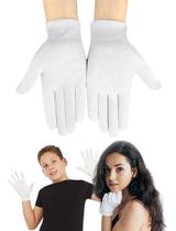 2X Luva Branca De Algodão Div. Tamanhos- Garçom Músico Full 2X Luva Branca De Algodão Div. Tamanhos- Garçom Músico Full