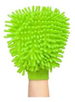 2X Luva De Microfibra Lavagem Automotiva Multiuso Limpeza Re